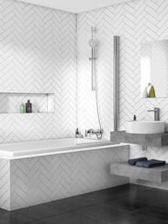 Умывальник Ideal Standard Lux STRADA II 450х450х180 накладной, перелив, без отв  под смес., белый T296101