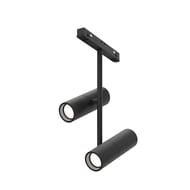 Трековый светильник Maytoni Elti Duo (Элти Дуо) TR005-2-2X12W3K-B Exility 3000K 24Вт 36°, IP20, черный
