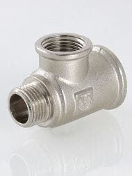Тройник VALTEC 3/4"х1/2"х1/2" ВВН, лат.никелир, VTr.134.RN.050404 — миниатюра 11