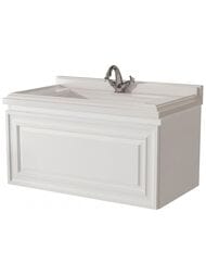 Тумба под раковину Caprigo Ponza-A 90 (904х532х510) подвесная, цвет белый, 1 ящик 13516-B231