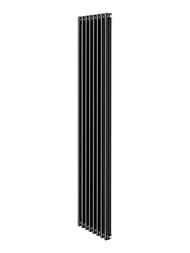 Дизайн-радиатор Royal Thermo INSIGNIA C2180 8 секций 380х1800х68, стальной, бок.подкл, черный мат