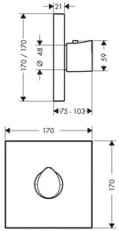 ��������� Axor Starck Organic 12711 Highflow ������������ ��� ����, ����������������, ������� �����
