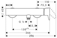 ��������� Axor Citterio M 34620 ��� ���� �������������, ���������, ����