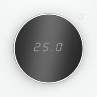 Терморегулятор электронный VOLTUM S70 для теплого пола, с индикацией и датчиком, белый матовый VLTM_VLS070102