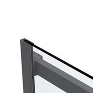 Душевой уголок Vincea Como Soft 1200x1950x900 VSR-1CS9012CLGM прямоугольная вороненая сталь — миниатюра 10