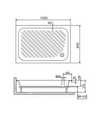 ������� ������ RGW B/CL-S (800�1000�270) �������������, �����, � �������, ����� 16180280-51