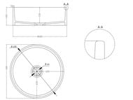 �������� SALINI Armonia 02 S-Stone (450�450�150) ���������, �������, RAL ��������� 130112SMF