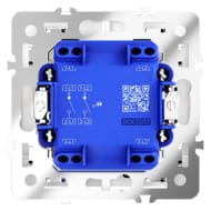 Выключатель двухклавишный с подсветкой Voltum S70 VLS020203, кашемир