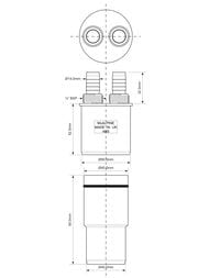 ������� McAlpine ��� ����������� ����� c 2 �������� 14 �� D40/50 ������   WFH-CON4050