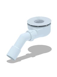 Сифон RGW E351C для поддонов серии SMC, 90 мм с переходником 40/50 мм 81243510-00