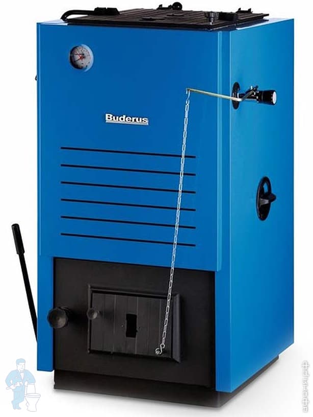 Котел напольный твердотопливный Buderus Logano S111-45D, 45кВт ...