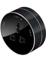 Розетка Systeme Electric MultiTrack универс. круглая, 13А/250В, антрацит, MTK13001B