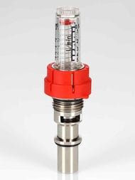 Клапан настроечный с расходомером VALTEC коллекторный, встраиваемый  VT.AC674.V.0