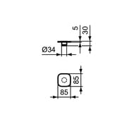 ������! ����� � ��������� Ideal Standard ADAPTO ���������, ����: ������� ������/���� ������