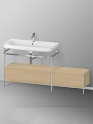 Консоль с раковиной Duravit Happy D.2 Plus 1600х850х490 2 ящика, правая, дуб средиземн. HP4863O7171 — изображение 2