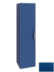 Пенал подвесной Caprigo Novara (350х1400х348) левый, темно-синий, 2 двери 34950L-В078