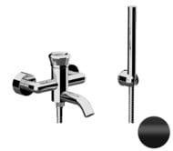 Смеситель для ванны Remer Element ET02NO, черный матовый — миниатюра 1