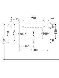 Зеркало Duravit Light and mirror 1000х700х33 свет с 4хсторон, диммер, подогрев, сенсор LM7827D0000 — изображение 5