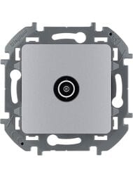 Розетка LEGRAND INSPIRIA  TV  звезда  2 дБ алюминий 673852