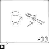 ������ ��� ������ ����� DURAVIT D-Code ���������, �����, ����: ����/������� ������ 0099191000