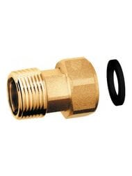 Переходник с накидной гайкой FAR 1/2"х1/2" НР с EPDM, латунный FC 8313 12