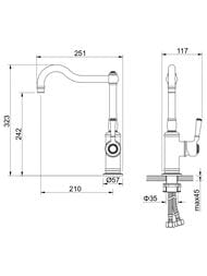 ��������� ��� ����� Aquatek ������� AQ1580PG �������������, ���������� ����� 242��, ������ �����