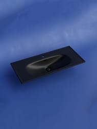 Раковина накладная Ceramicanova Sabo 1000х460х180 1 отв. под смеситель, черный матовый CN13003MB