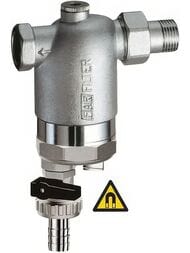 Фильтр FAR 3/4"ВН, 100мкм, под манометр, с магнит. вставкой, Max: 95 °C, 25бар, FA 39F5 34100