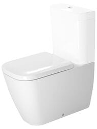 Чаша унитаза-компакта DURAVIT HAPPY D.2 365х630х415 универсальный выпуск, с креплением 2134090000