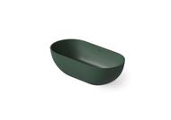 Ванна отдельностоящая Dea Design DD8619 1400 11 (1400х700х520), овальная, слив-перел, д/к, темно-зеленый