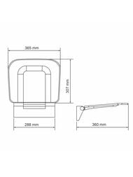 ������� ��� ���� WasserKRAFT SS404 (365�360�101,5) ������