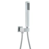 Душевой набор Mariani B00241PF00, шланг 1500 мм, держатель, 1 режим, хром