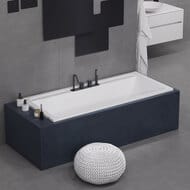 Ванна Alba Spa Барселона 2.0 (Barselona 2.0) прямоугольная 180x80см ВПР0320200100, белый глянец