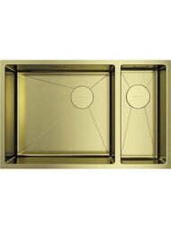 Мойка Omoikiri TAKI 69-2-U/IF-LG-L Side (695х440х200) монтаж универсальный, цвет свет.золото 4997051