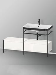 Консоль с раковиной Duravit Happy D.2 Plus 1400х850х490 2 ящика, левая, белый глянец HP4757O2222 — изображение 2