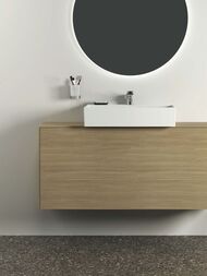 Стакан с держателем Ideal Standard CONCA квадратный, серебро T4504GN