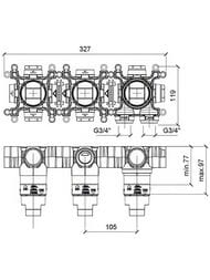 ������������ ����� Almar Modular ���������.��������� �� 2 �����������, ������������� ������������ E176908