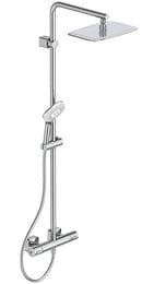 Уценка! Ideal Standard IDEALRAIN LUXE Душевая система A6986AA термостат, лейка 3 фун., душ сталь