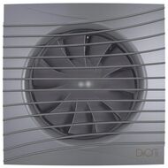 Вентилятор DICITI SILENT D100 накладной, 87 м3/ч, 25 дБ, обр.клапан, dark gray metal, SILENT 4C Dark