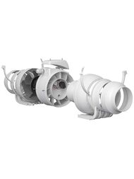 Вентилятор ERA PRO TYPHOON D100 канальный 250 м3/ч, 40 дБ, осевой, 2 скор., серый, TYPHOON 100 2SP
