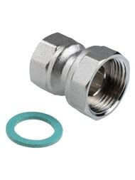 Муфта VALTEC 1"х3/4" ВВ с накидной гайкой, VTr.614.N.0605