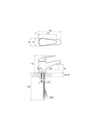����� ���������� RAVAK SET Suzan D (��� �����������, ��� ����, ������� ��������) 70508019
