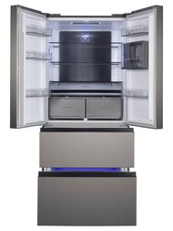 ����������� Korting KNFF 82535 X (853�1930�693) French Door, Full No Frost, ����. �����