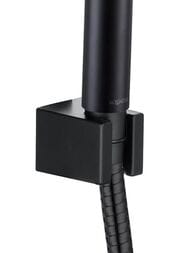 Сет Aquatek Ника 2в1 AQ1834MB Смеситель для душа AQ1860MB+Душевой гарнитур AQ2030MB, черный матовый — миниатюра 4