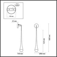 ��� Odeon Light 4278/1W, ������