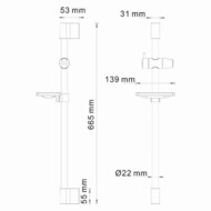 ������� �������� WasserKRAFT A063 ������ ��� ����, ��������� ��� �����, ��������, ����: ����