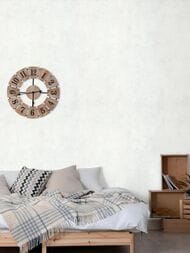 Обои виниловые на флизелине Marburg Loft Superior 34134 (1,06х10,05) штукатурка, белые (рул.)
