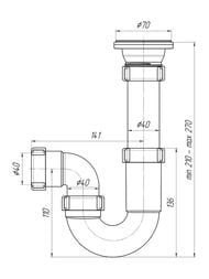 ����� ��� ����� 1.1/2"�40 ��� �����, �����������, D0100