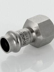 Пресс соединитель VALTEC 18х1/2"В, нерж. сталь, VTi.902.I.001804 — миниатюра 8