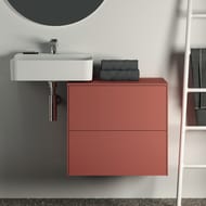 Тумба под раковину Ideal Standard CONCA (600x505x550) 2 ящика, закат, со столешницей T4321Y3 — изображение 3